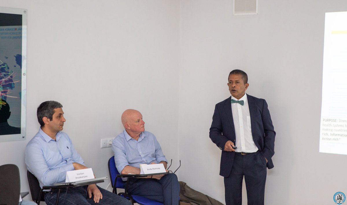 YSMUofficial's tweet photo. 📚The training program “Digital empowerment at the frontlines: SORT IT for advancing Universal Health Coverage through implementation research in Armenia, Kyrgyzstan, Kazakhstan and Uzbekistan” was officially launched at YSMU.
📌https://t.co/BWsyiTFtju https://t.co/WLOjuojuR3