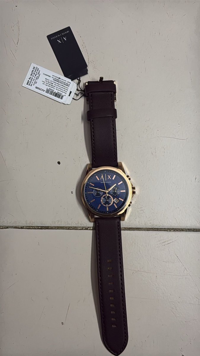 RepalleSravani's tweet photo. @MyntraSupport Ordered an Armani Exchange watch from Myntra and initiated a return within 30 mins after finding a better price elsewhere. Item is unused and in perfect condition, but my return was rejected without any clear reason.
Order No: 1323809-4264900-5182701 https://t.co/6rwQrMLNnd