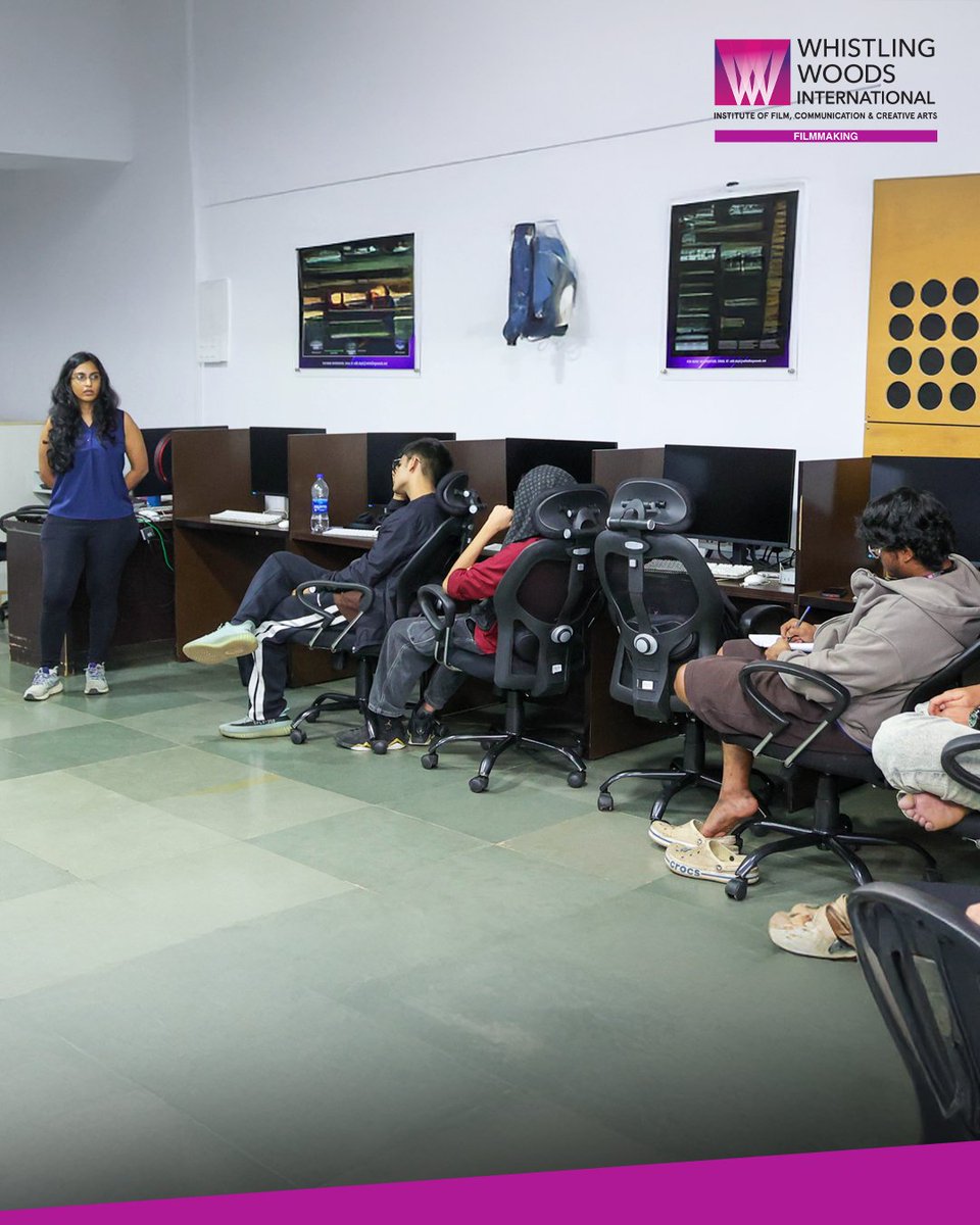 Whistling_Woods's tweet image. It was a privilege to have Ayesha Ninan to deconstruct the creative weight of the edit, alongside Mathew Truesmith, who explored finding authenticity in delivering authentic performances on both stage and screen.

#whistlingwoodsinternational #dowhatyoulove #film #art