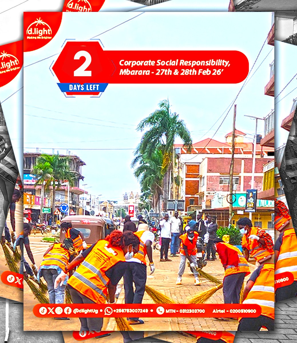 dlight_ug's tweet photo. 2 days to make a difference. CSR in Mbarara starts now.
#dlightUg
#MakingLifeBrighter
#CSR https://t.co/g2nRp4N4hh