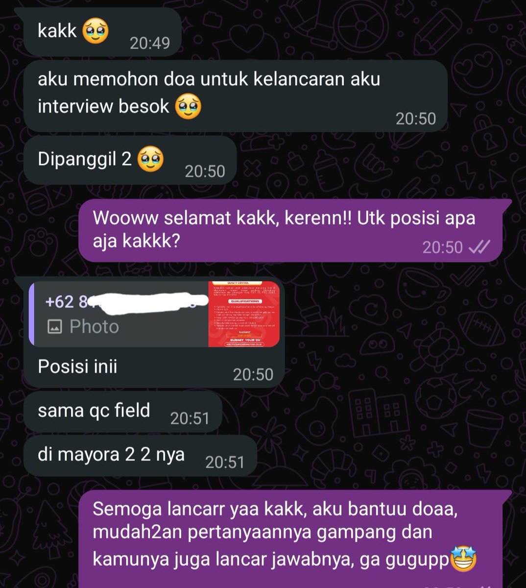 bìls bisa bantu review/revisi CV kamu🤩 tweet media