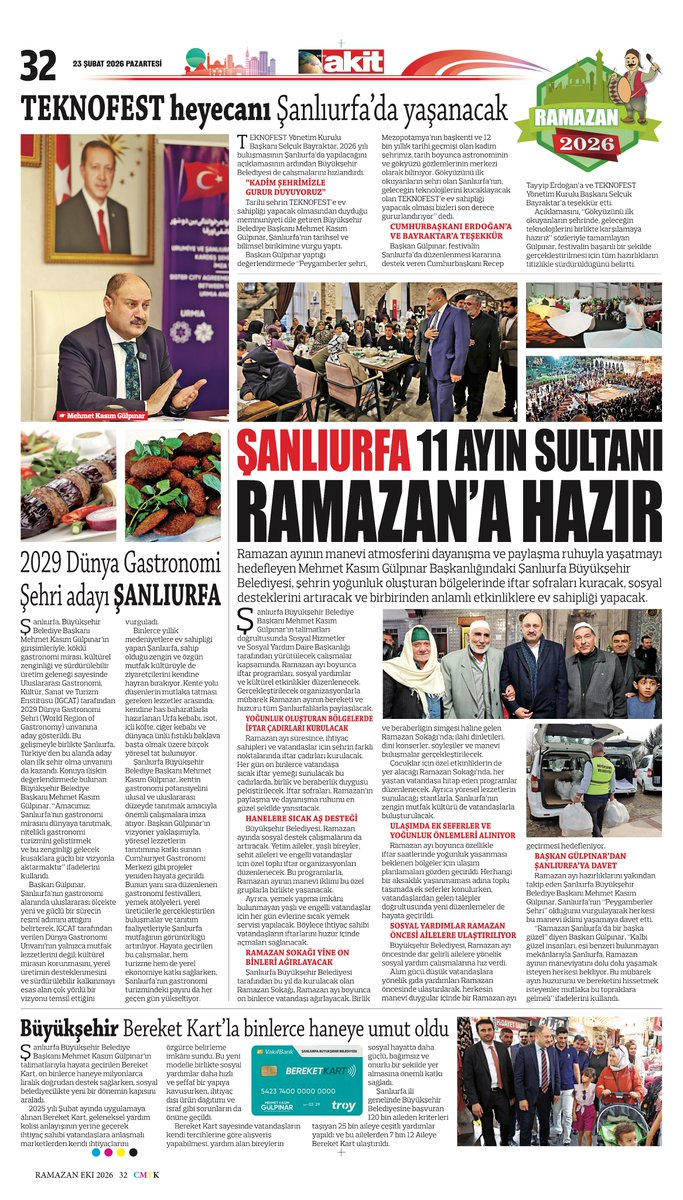 Şanlıurfa BB Basın Yayın tweet media