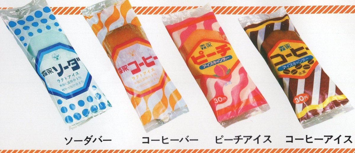 1979年の森永製菓のアイスについて、しばらくツリーで順次紹介します