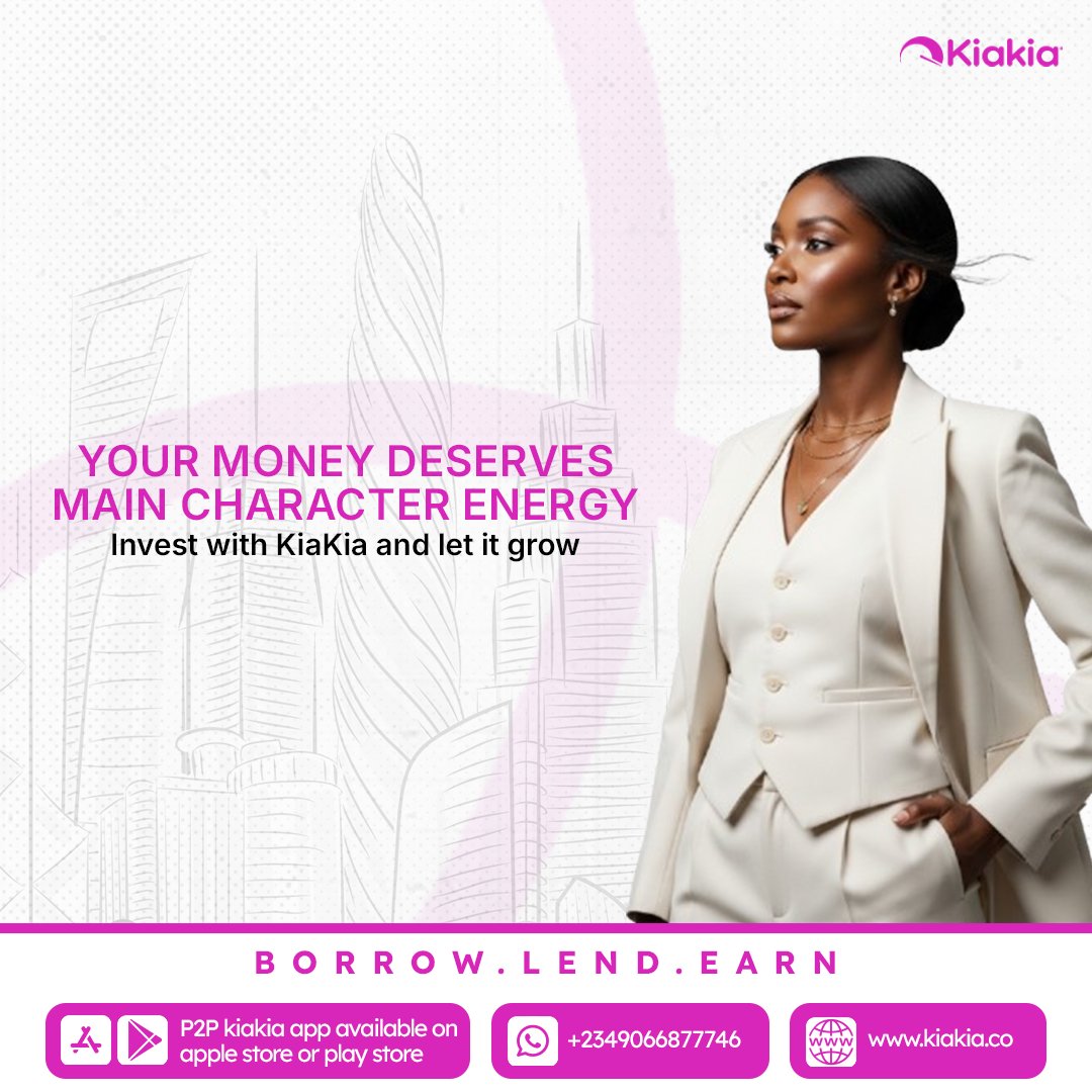 kiakia_co's tweet image. Earn with ease!

Download our P2P app today and let your money work for you.

#kiakiap2p #SmartMoneyMoves #kiakia #SmartInvesting
