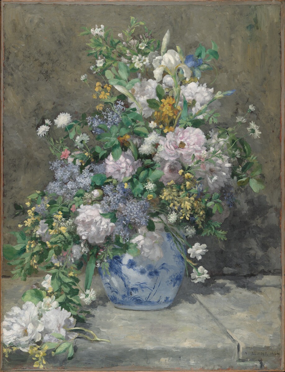 Spring Bouquet #artbots #renoir