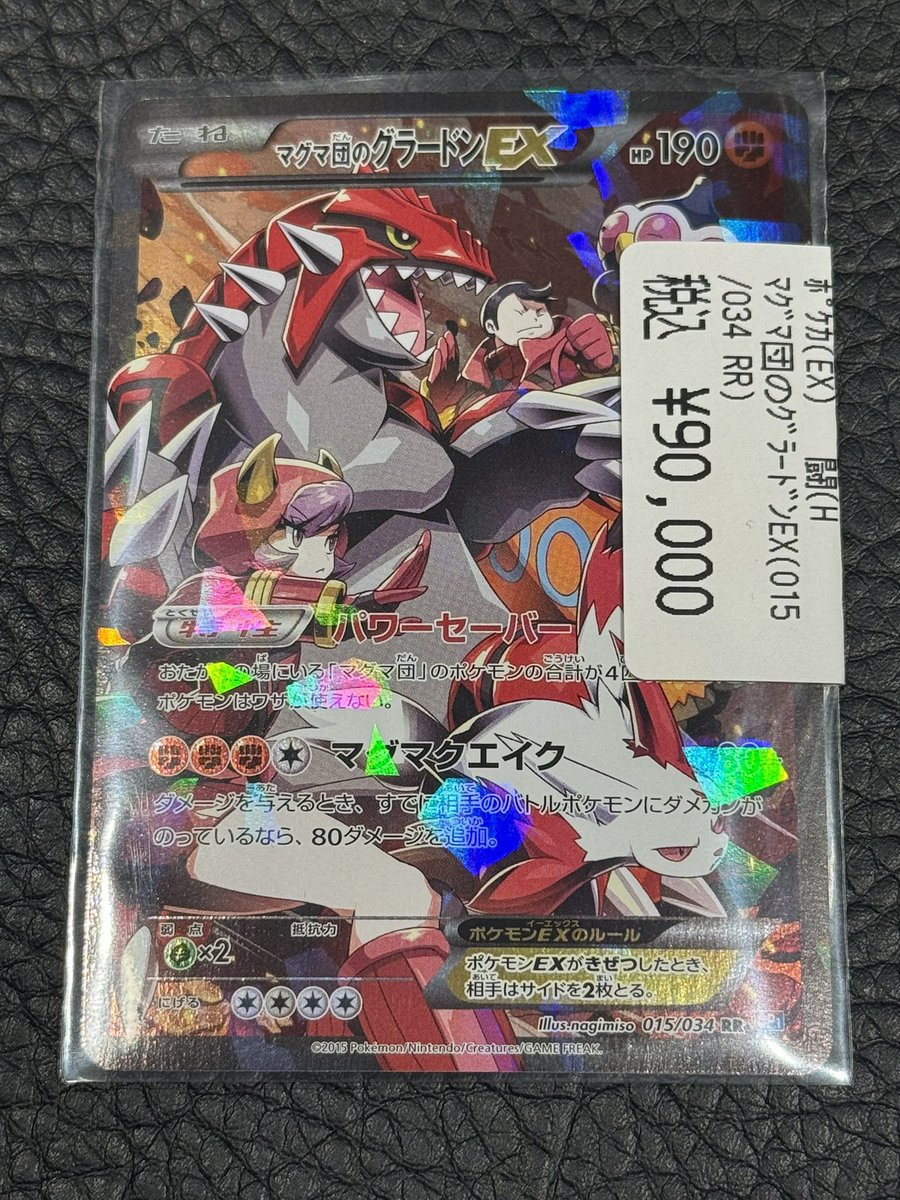 ⭐️ポケカ高額商品⭐️ 💫マグマ団のグラードンEX