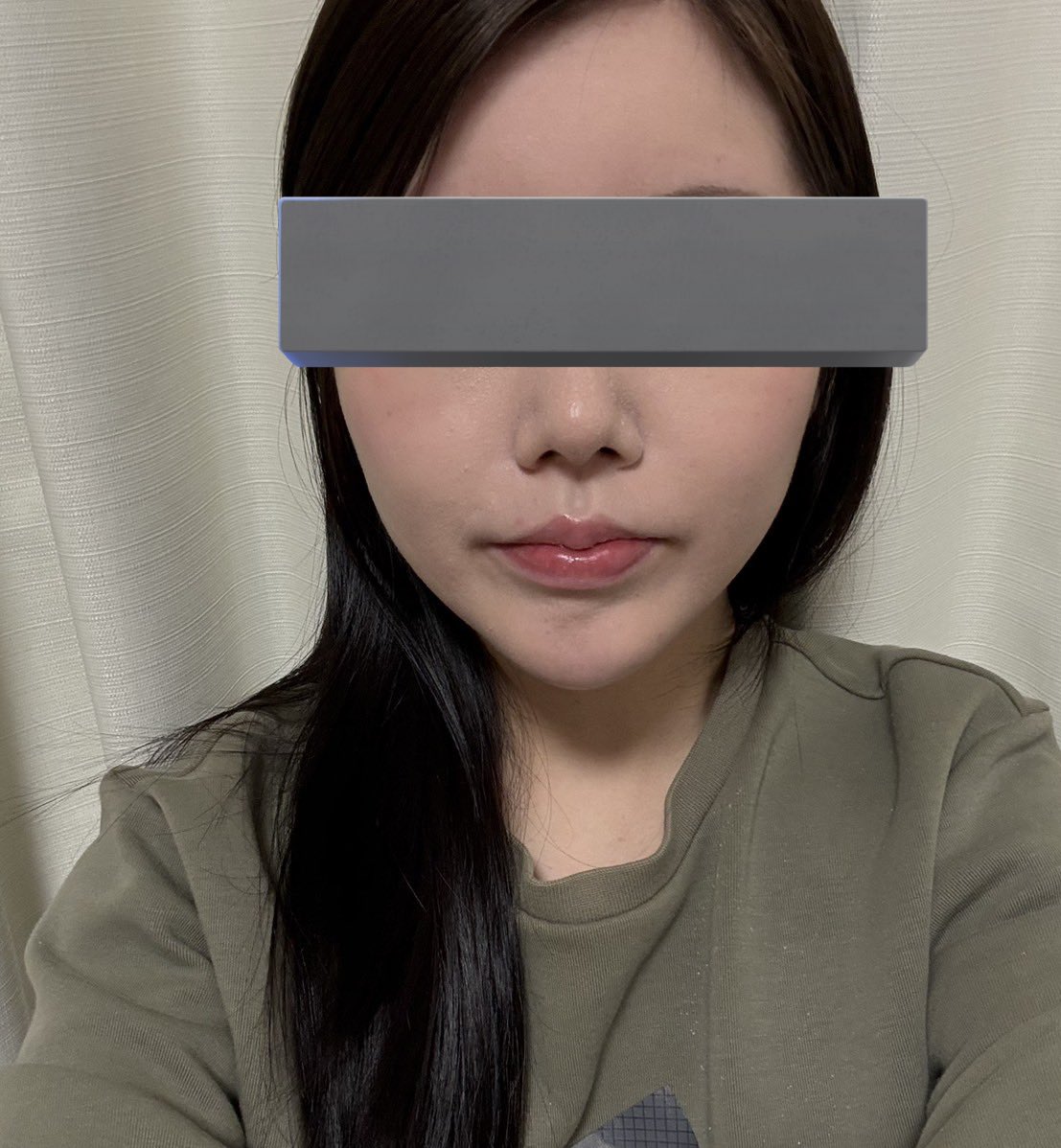 zzzfumin's tweet photo. 無加工(照明なぜか暗くなってしまっててすみません)
斜めから見る角度が特に綺麗になったなと我ながら思う☺️ https://t.co/5mzU5ZZ0Ux