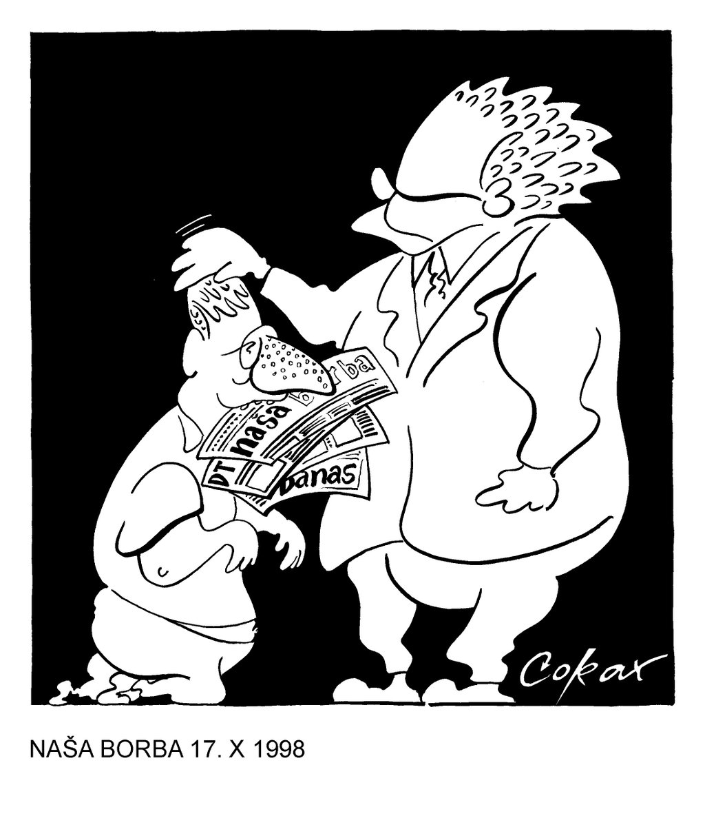 OnlineDanas's tweet image. Više #Corax karikatura pogledajte na portalu #Danas danas.rs/corax/