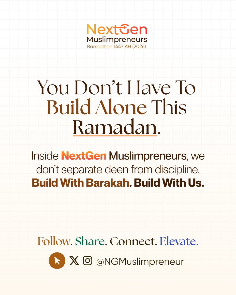 NGMuslimpreneur's tweet photo. #NextGenMuslimpreneurs #HalalWealth #Debt #Loan #MuslimEntrepreneur #Barakah #HalalBusiness #HalalDealings #RamadanBusinessSeries https://t.co/co8DmZM5VU