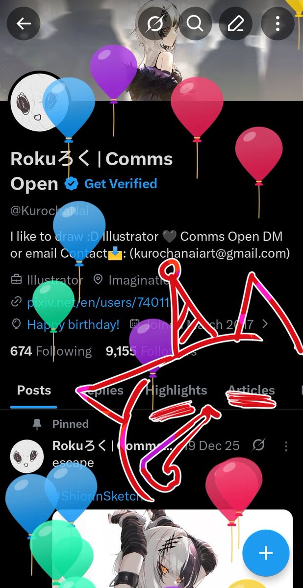 Rokuろく | Comms Open tweet media