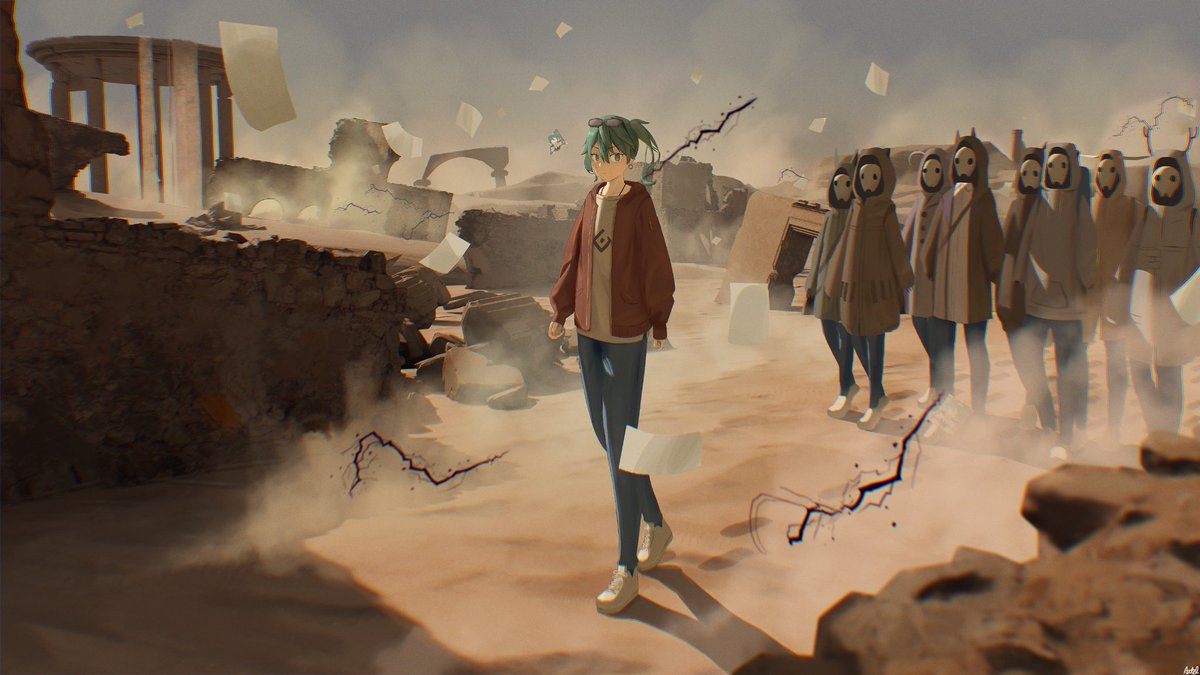 砂の惑星🪐

#初音ミク #初音ミクイラスト