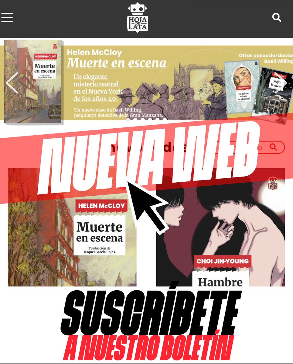 Hoja de Lata Editorial tweet media