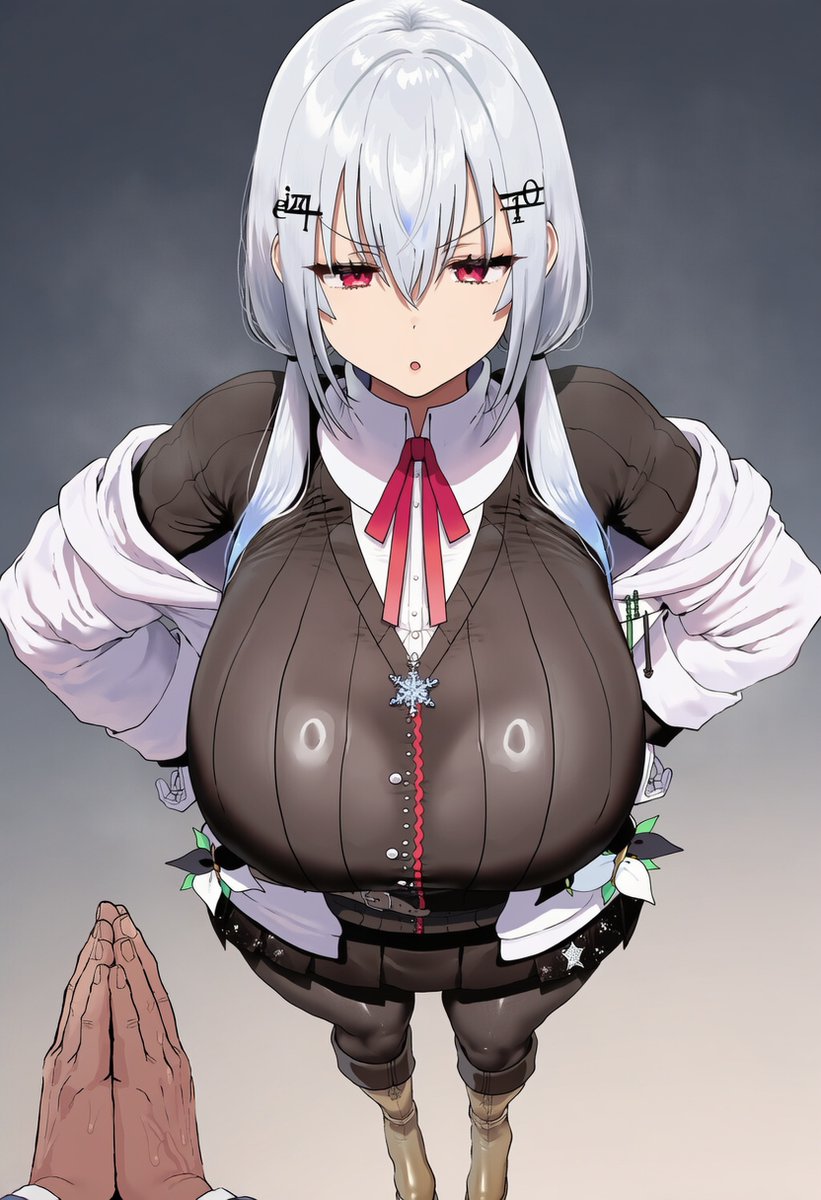 支援者限定お題「頼めばおっぱい好き放題揉みしだかせてくれる貞操観念の終わってる葉◯瀬◯雪お願いします!」

脱がせようかと思っていたら枚数的にいっぱいいっぱいになったのと、頻出キャラで乳首出しまくってるからいいか!でそのまま…

以下に13枚
https://t.co/eDUamaCdZ8 