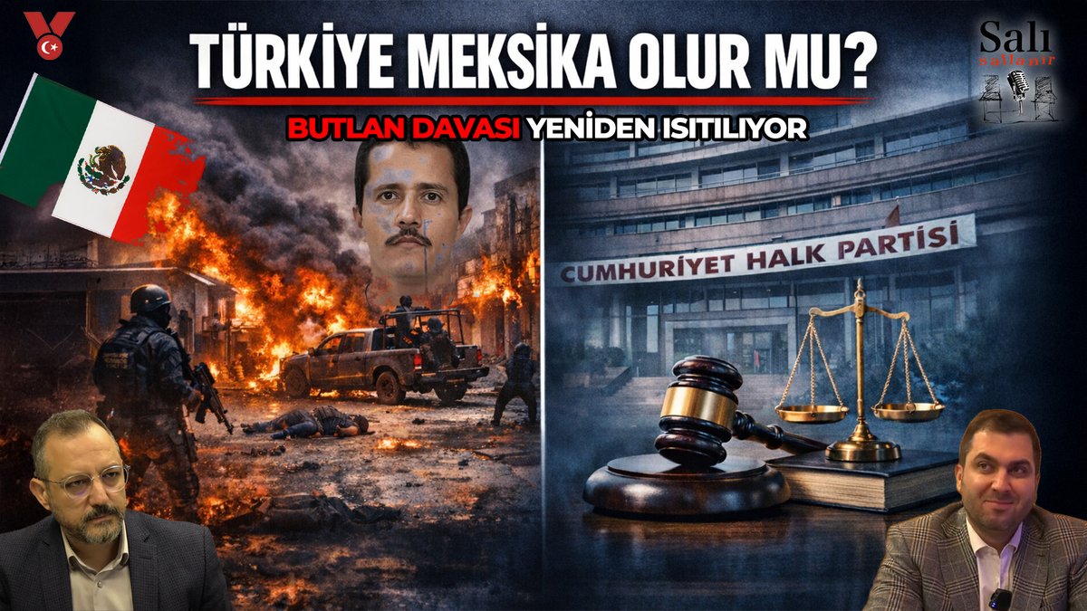 Türkiye Meksika olur mu? | Butlan davası yeniden ısıtılıyor | Erdem Atay - Engin Balım | SALI SALLANIR

Canlı yayın bugün saat 20.00'de...

İzlemek için tıkla:
youtube.com/live/fxDyQlDwq…

<a href="/medreyata/">Erdem Atay</a> <a href="/enginbalim/">engin balım</a>