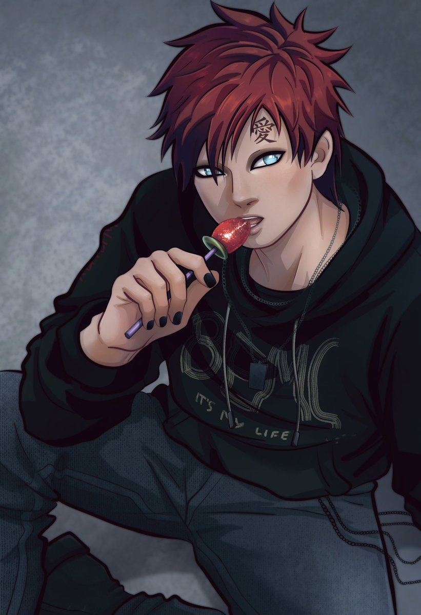 #gaara #fanart #anime #au #naruto #animeboy