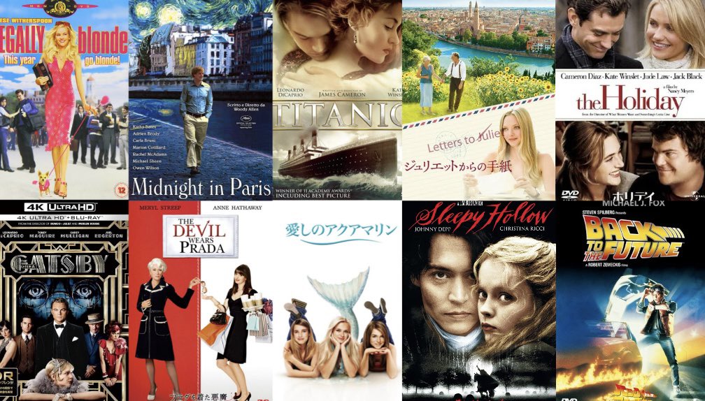 ribbon_rosy's tweet photo. #自分の趣味全開で絶対見たほうがいいと思う映画10選

プラダを着た悪魔
タイタニック
キューティブロンド
スリーピーホロウ
華麗なるギャツビー
いとしのアクアマリン
ミッドナイトインパリ
ホリデイ
バックトゥザフューチャー
ジュリエットからの手紙

好きな映画多すぎて10個になんて絞れないよね🥲 https://t.co/1vWCd8xPjq