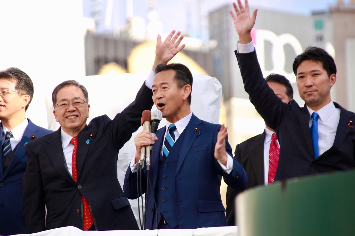 小川淳也と岡本三成の
Wスーパーポジティブおじさん
で閉塞感のある日本の突破口になってもらいたい