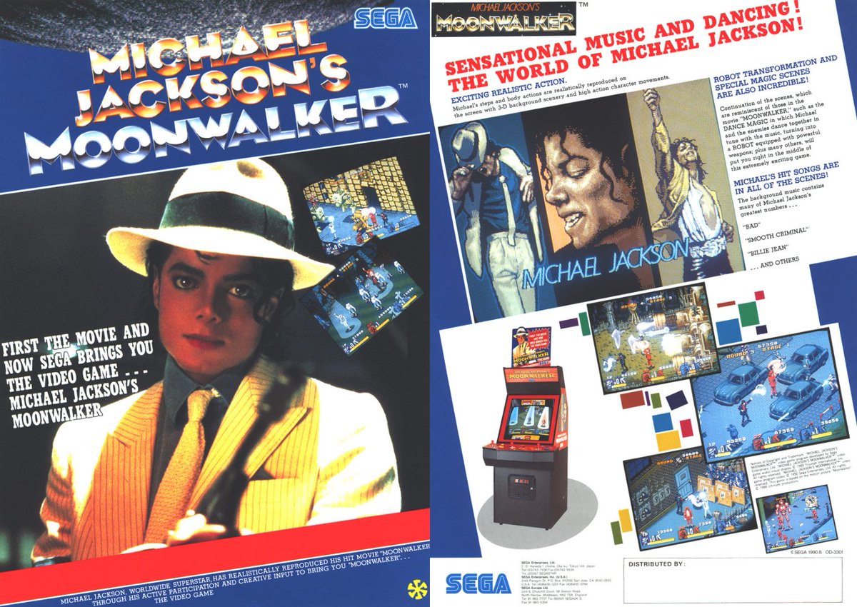 ╭🔰 Michael Jackson's Moonwalker ┆🇯🇵 マイケル・ジャクソンズ