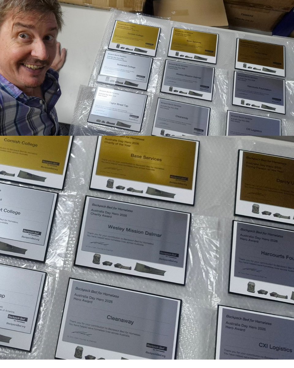 Backpack Bed for Homeless, Australia tweet media