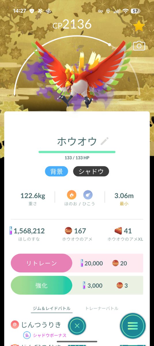 maru_spl's tweet photo. ホウオウ、ルギアの背景めっちゃ好き https://t.co/21F2IiaP5w