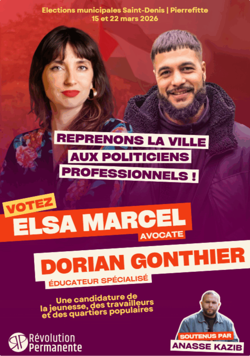 juanagallardo1's tweet photo. Nuestros compañeros y compañeras de @RevPermanente presentan candidaturas en nueve distritos de Francia con una alternativa anticapitalista y revolucionaria para lxs trabajadorxs, las mujeres y la juventud.  Contra la derecha y el malmenorismo, hay opción!
https://t.co/eXB06VSNws https://t.co/DFC5qHb3xM