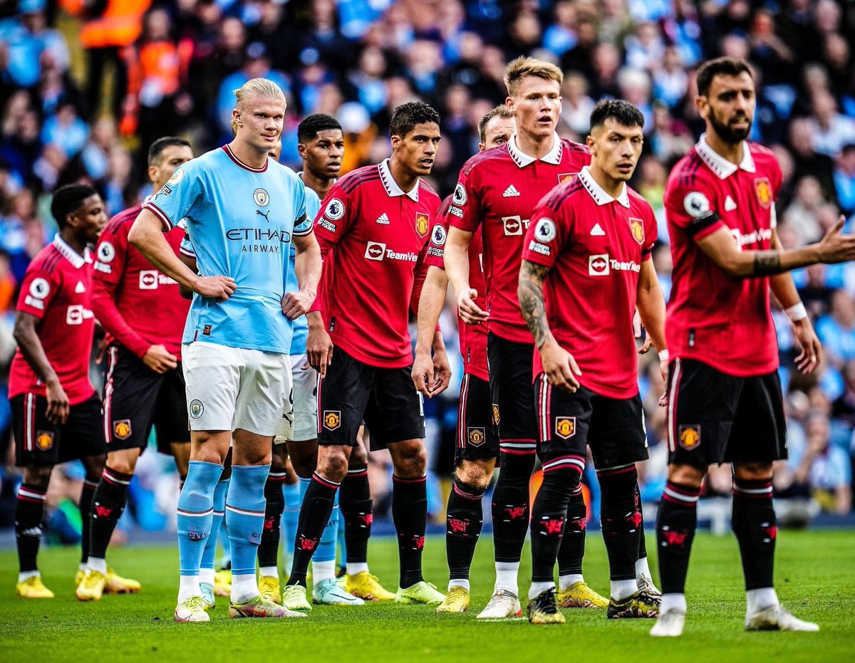 No, it’s not an edit or photoshop.

Haaland actually scored 3 and assisted 2 in this game.