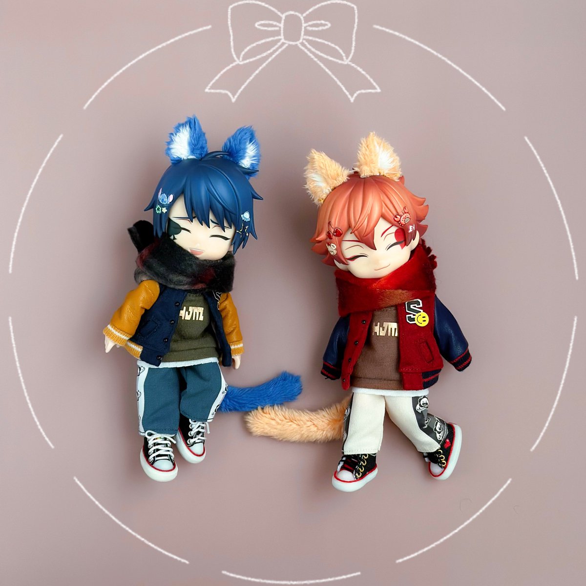 猫耳と尻尾のセットはCワールドさま(@hironami_loid)の作品です