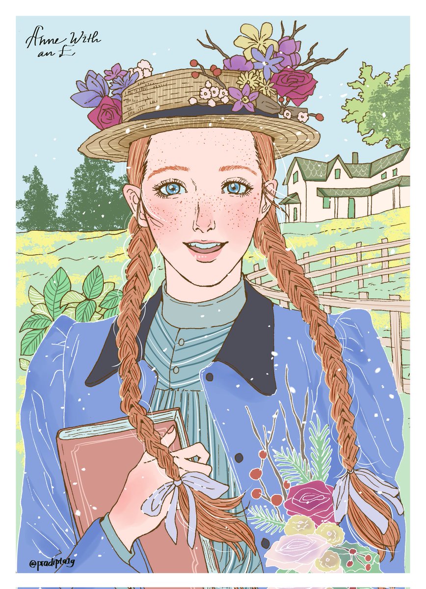 Finally done watching #AnneWithAnE. Fanart by me🌲