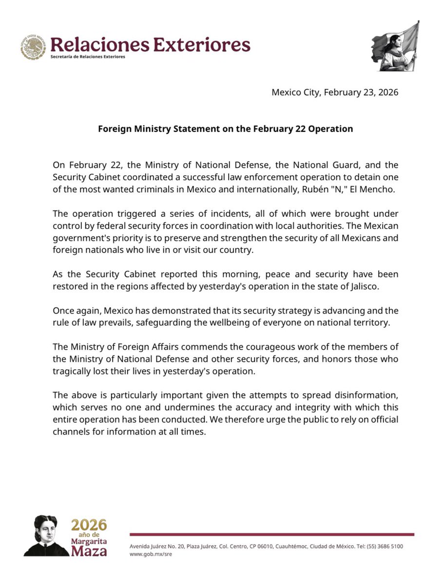 EmbaMex Nigeria tweet media