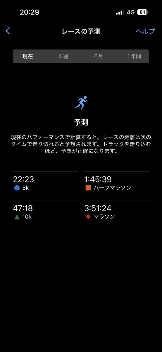 初マラソンまで3週間切ったー