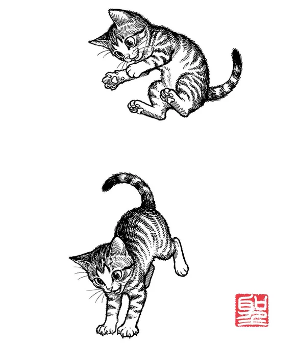 おはこんばんちは

『こうやって…捕まえるのにゃ!』 