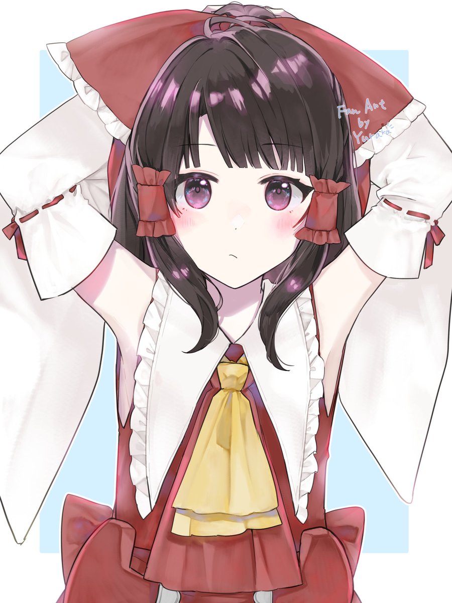 霊夢塗り練習。
香霖堂霊夢難しい。 