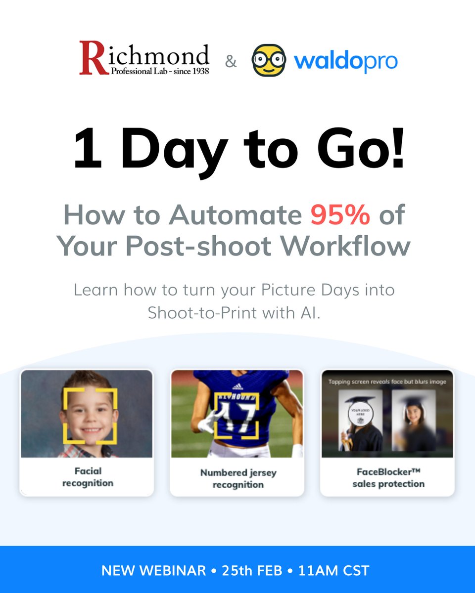 Just a quick reminder — we’re going live tomorrow at 11am CST🙌

If you want to learn how leading studios are using AI and APIs as a secret weapon, join us tomorrow.

Sign up with the link below and see how much of your workflow can truly be automated! 
us06web.zoom.us/webinar/regist…