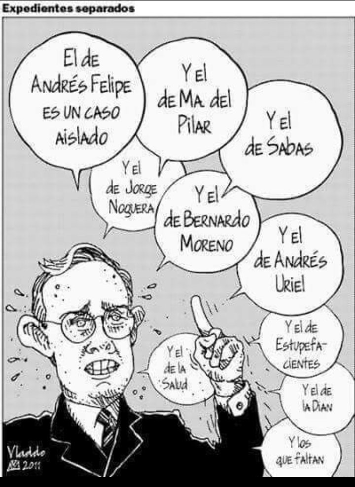 Tremenda caricatura del Matarife Álvaro Uribe Vélez.