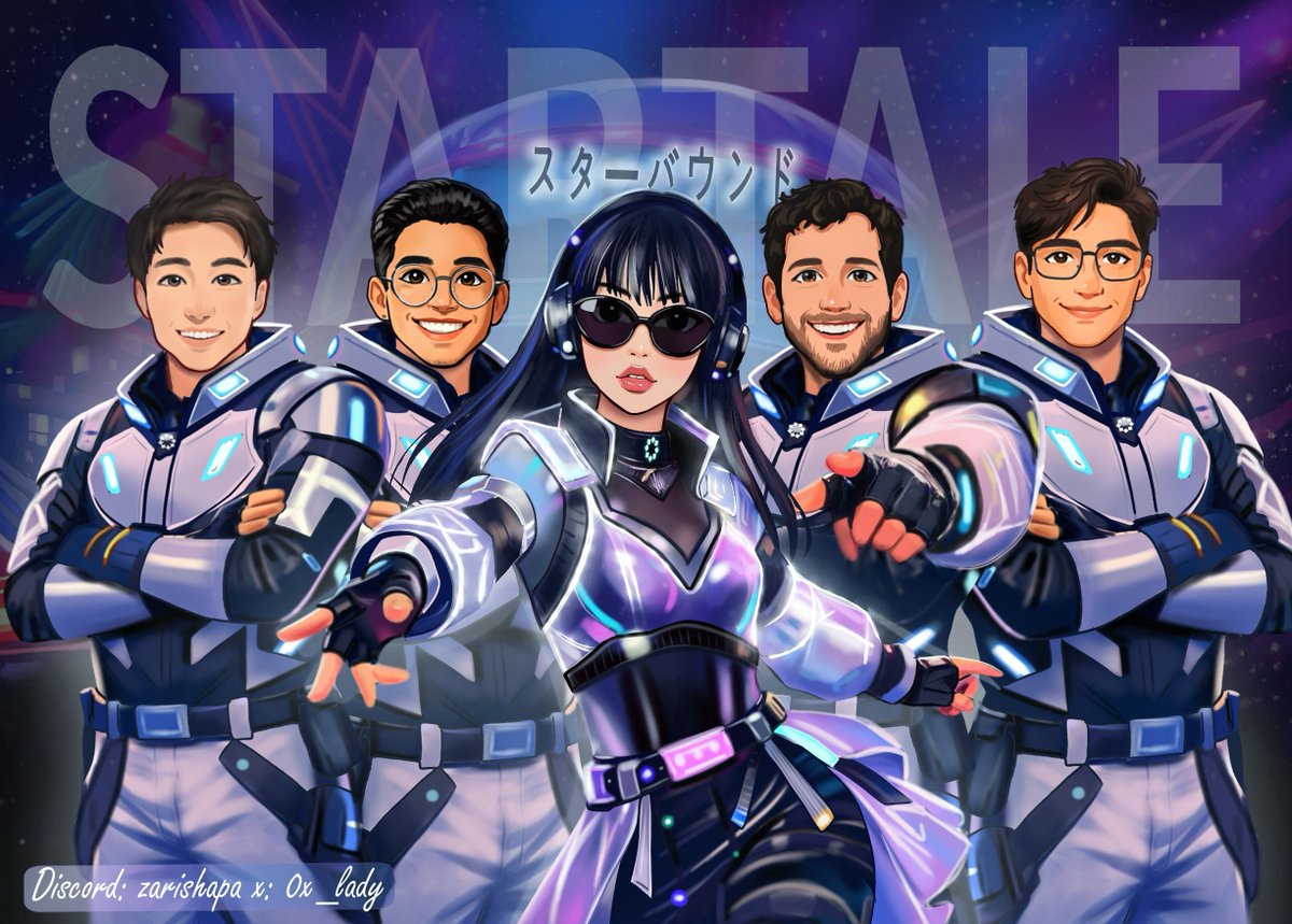 Inspired by the energy of <a href="/StartaleGroup/">Startale 💿</a>. 
When I was working on this artwork, I wanted to capture more than likeness. I wanted to reflect leadership,collaboration,ambition - and the quiet confidence of a team shaping the next chapter of Web3.
<a href="/0xRamz/">Ramz</a>