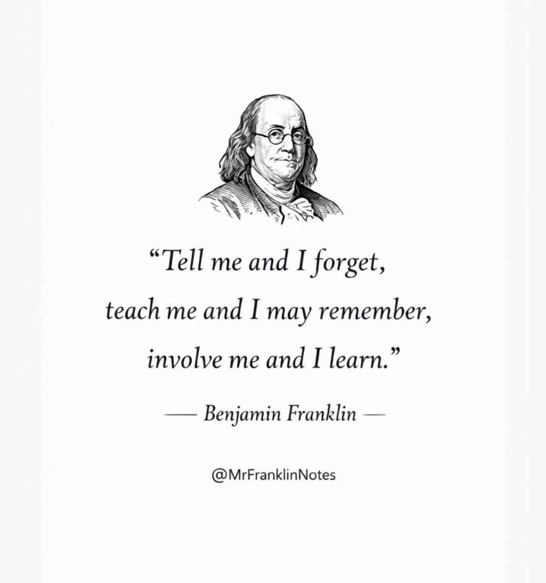 Mr. Franklin Notes tweet media