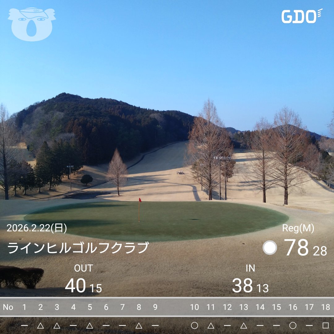 sim2niceshot's tweet photo. 今年最初の70台出たー。白ティーだけどめっちゃ嬉しいー。 https://t.co/ebWFwwsDJ1