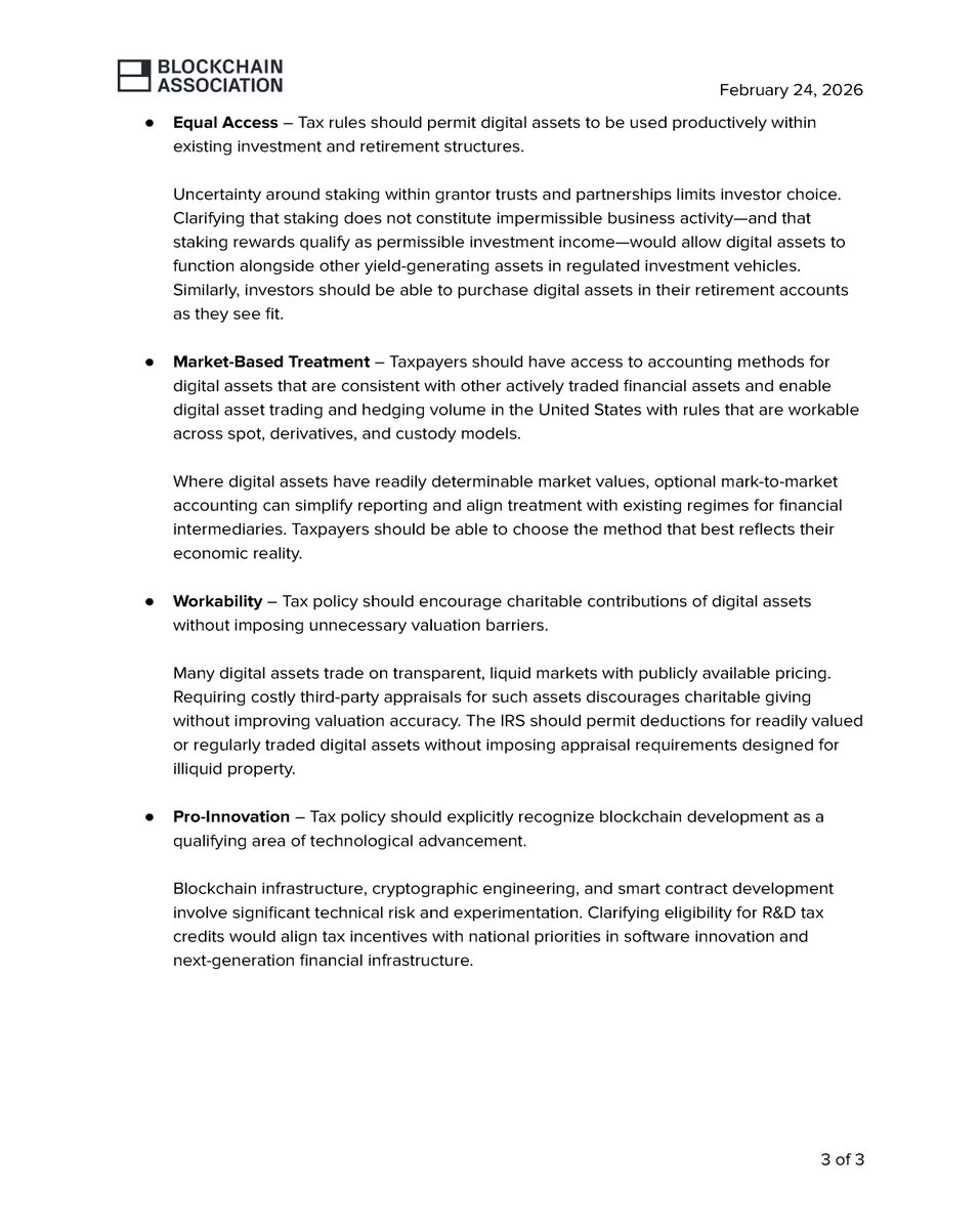 Blockchain Association tweet media