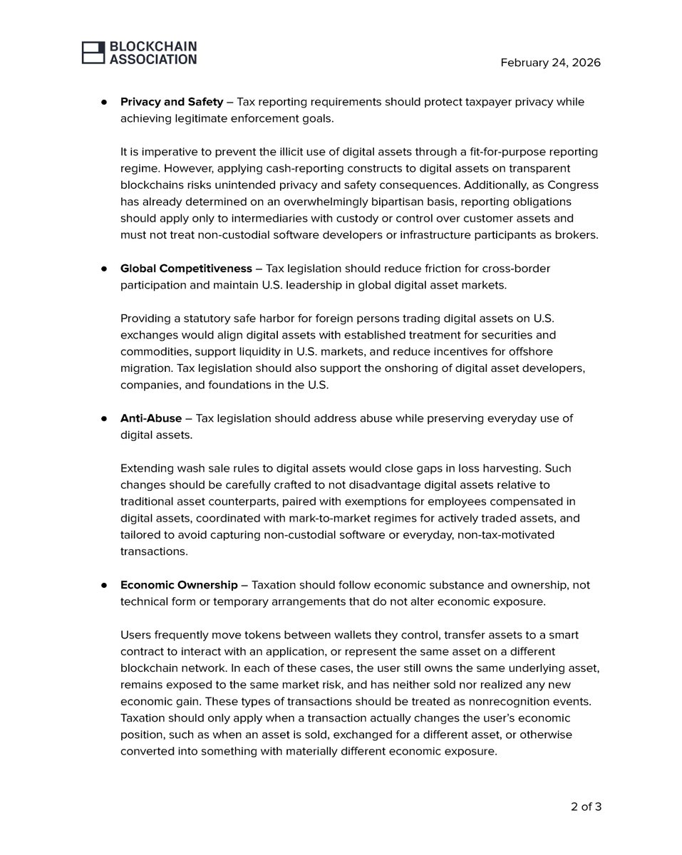 Blockchain Association tweet media