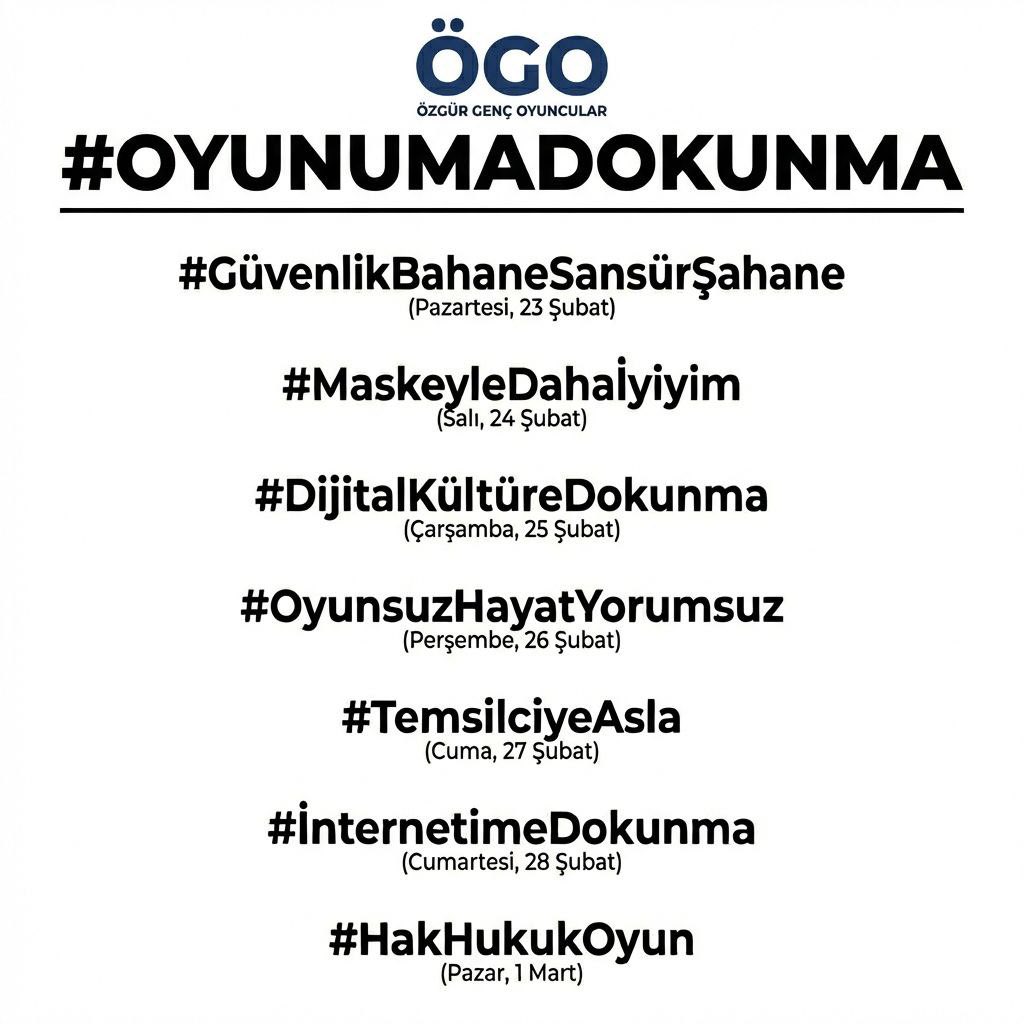 Neredeyse 4 haftaya eriştik, pes etmeyen oyun severler! 
#OYUNUMADOKUNMA
#MaskeyleDahaİyiyim