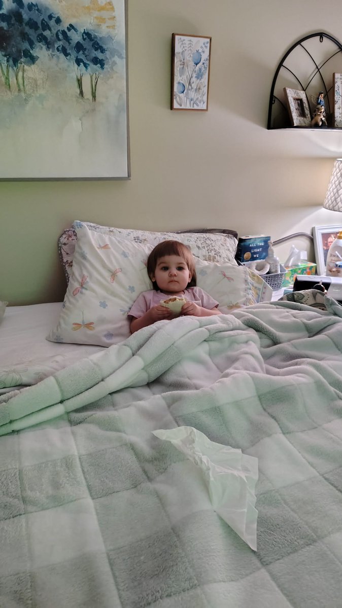 fairyrose300's tweet image. Sleepover at Grandma and Grandpa’s 🥹💕

All tucked in, snack in hand, and living her best cozy life. Nothing beats being spoiled with extra love at the grandparents’ house.

#Sleepover #GrandparentsLove #GrandmasHouse #GrandpasGirl #ToddlerLife #FamilyMoments #CozyNights