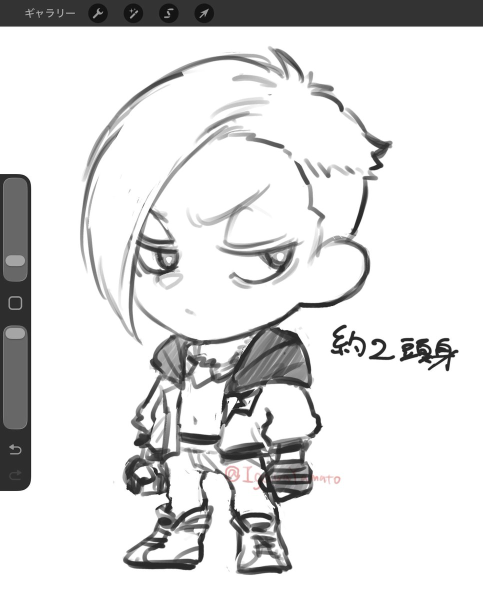 Post by イガワヤマト on X: 落書き🥊