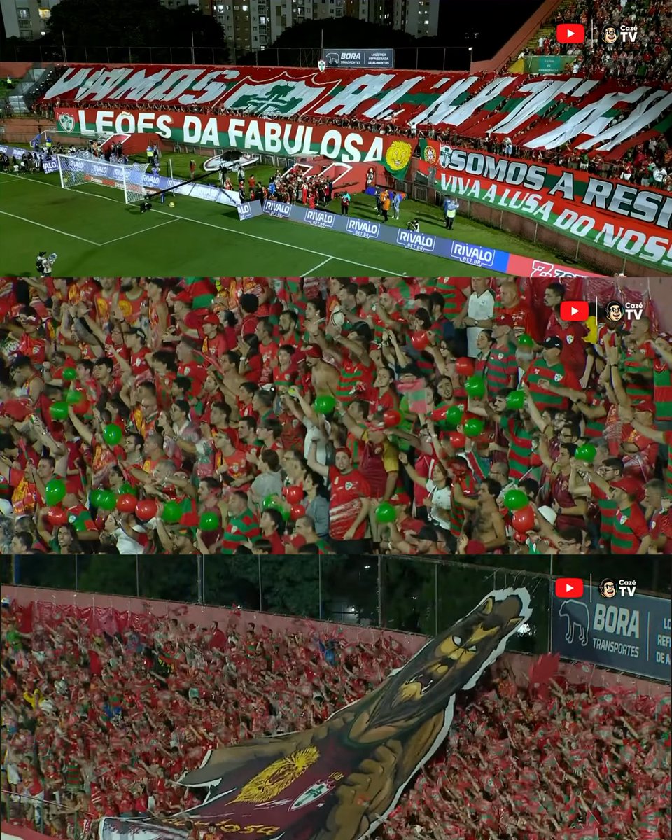 _nascimentoluiz's tweet photo. O maior espetáculo já protagonizado por essa geração. Em um clássico, uma decisão de Paulistão, um Canindé dividido, com imagens sendo transmitidas para milhões de pessoas. De encher o coração e a alma de orgulho. [1/6] https://t.co/mhlEhl81Bl