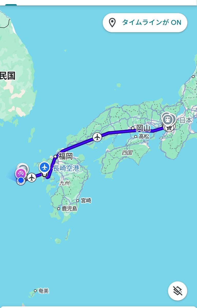 今日の五位堂 昨日の分をあげておきます(*￣∇￣)ノ 伊丹空港から長崎