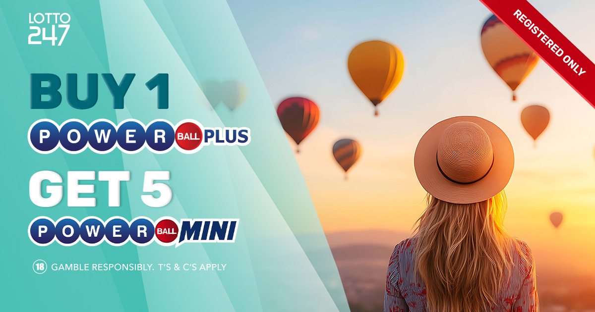 lotto247's tweet image. One Powerball Plus.
Five Powerball Mini Entries added. ✨

That’s how you build a dream.
Play today.

#Lotto247 #DreamToWin #PowerballMini #Entries

𝗩𝗜𝗦𝗜𝗧 𝗨𝗦: bit.ly/L247_Powerball…

Play Responsibly | 18+ | T&amp;amp;Cs apply | Selected Regions | Today Only