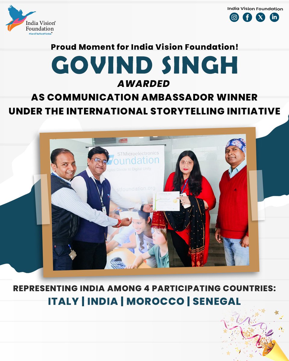 India Vision Foundation tweet media