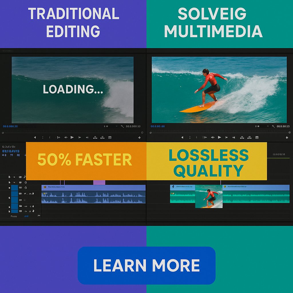 umatomba's tweet photo. Unlock the power of Smart Rendering Technology! 🚀 Experience faster, lossless video editing with Solveig Multimedia https://t.co/ZI4SoPAvPw. Say goodbye to long wait times and hello to efficiency. Ready to elevate your editing game? Learn more! #VideoEditing #SmartRendering #SolveigMultimedia