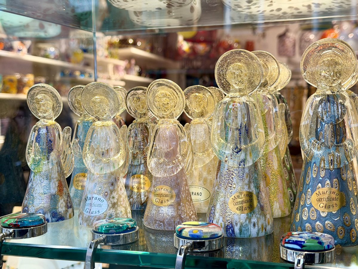 旅の終わり、ムラーノ島に立ち寄って、ヴェネツィアン・グラスをお土産