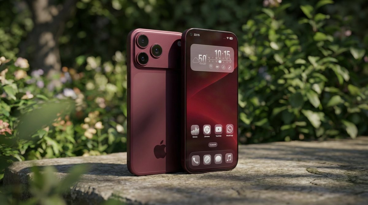 TTTechnologyuk's tweet image. Apple iPhone 18 Pro Max Burgundy Concept 🔥
#iphone18promax #iphone18pro #iphone18 #apple #iphone #ios