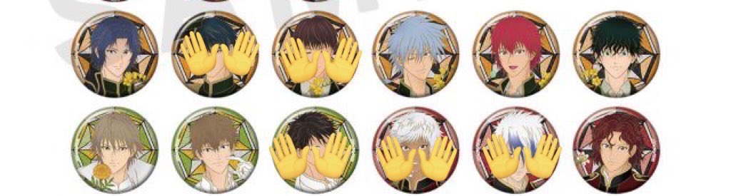 RT @IiLr62m: 【譲渡】新テニスの王子様 テニプリ 庭球浪漫 缶バッジ